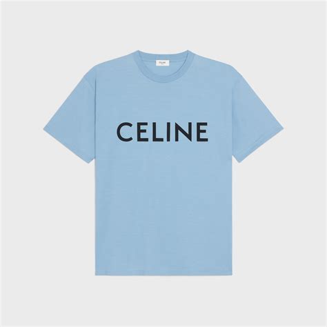 celine luxury blue shirt